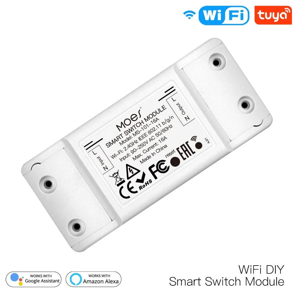 WiFi DIY Smart Switch Electric Current Voltage Power Monitor Universal Module 16A - Image 8