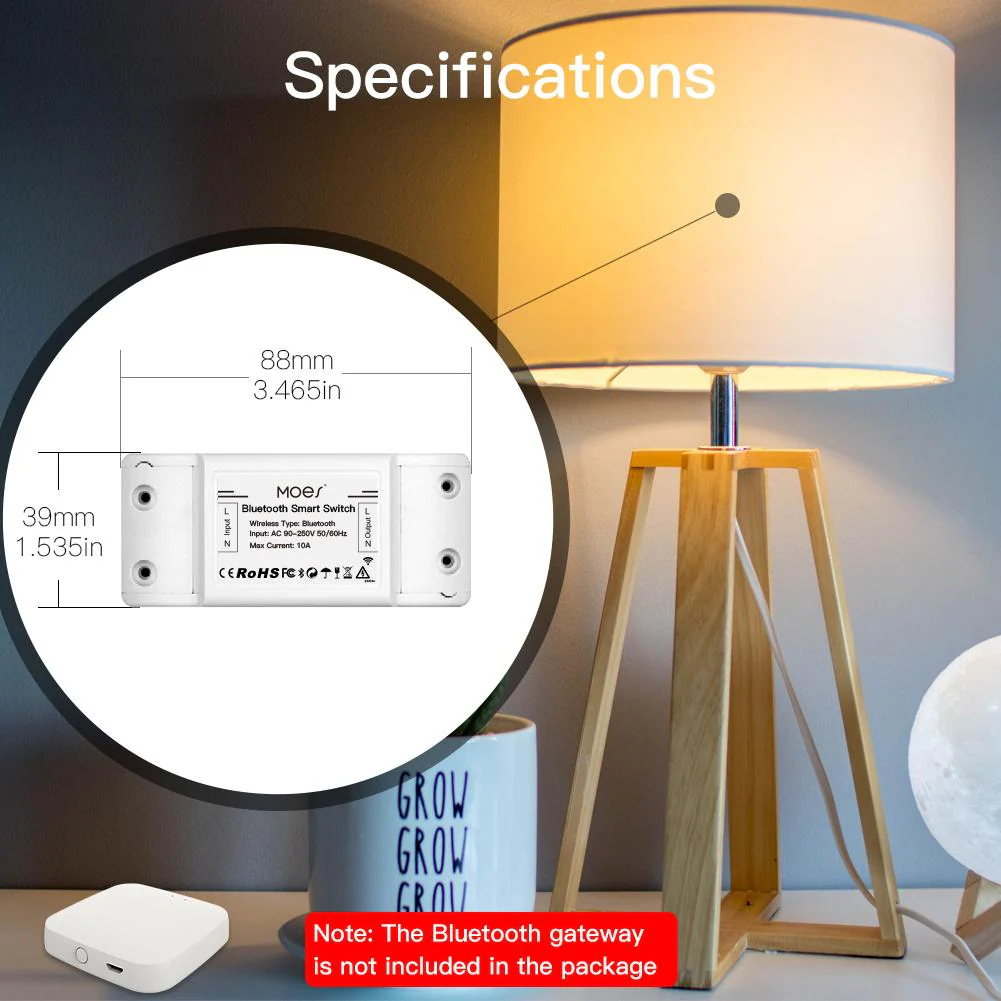 Bluetooth Smart Switch Relay Module Single Point Control Breaker Repeater - Image 7