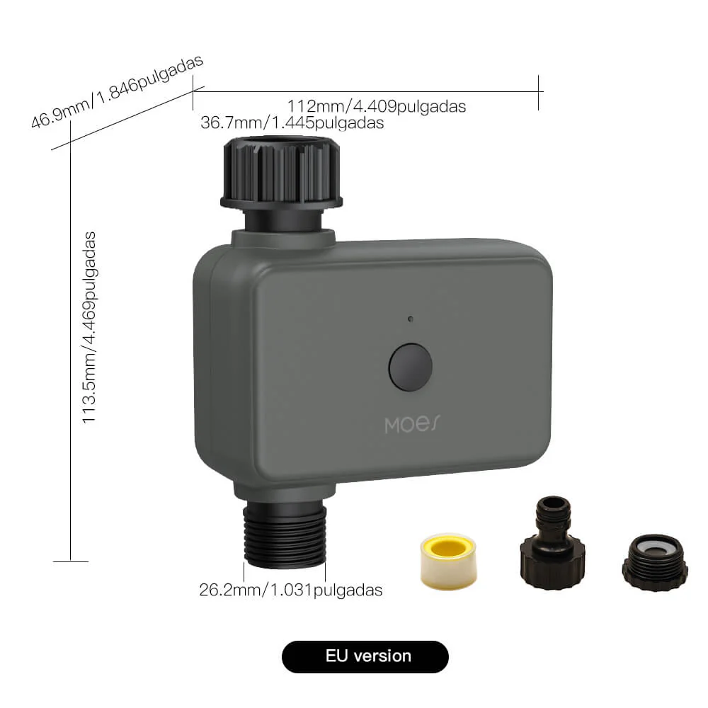 BLE Smart Sprinkler Water Timer with Rain Delay Filter Washer Programmable Irrigation Timer - Image 11