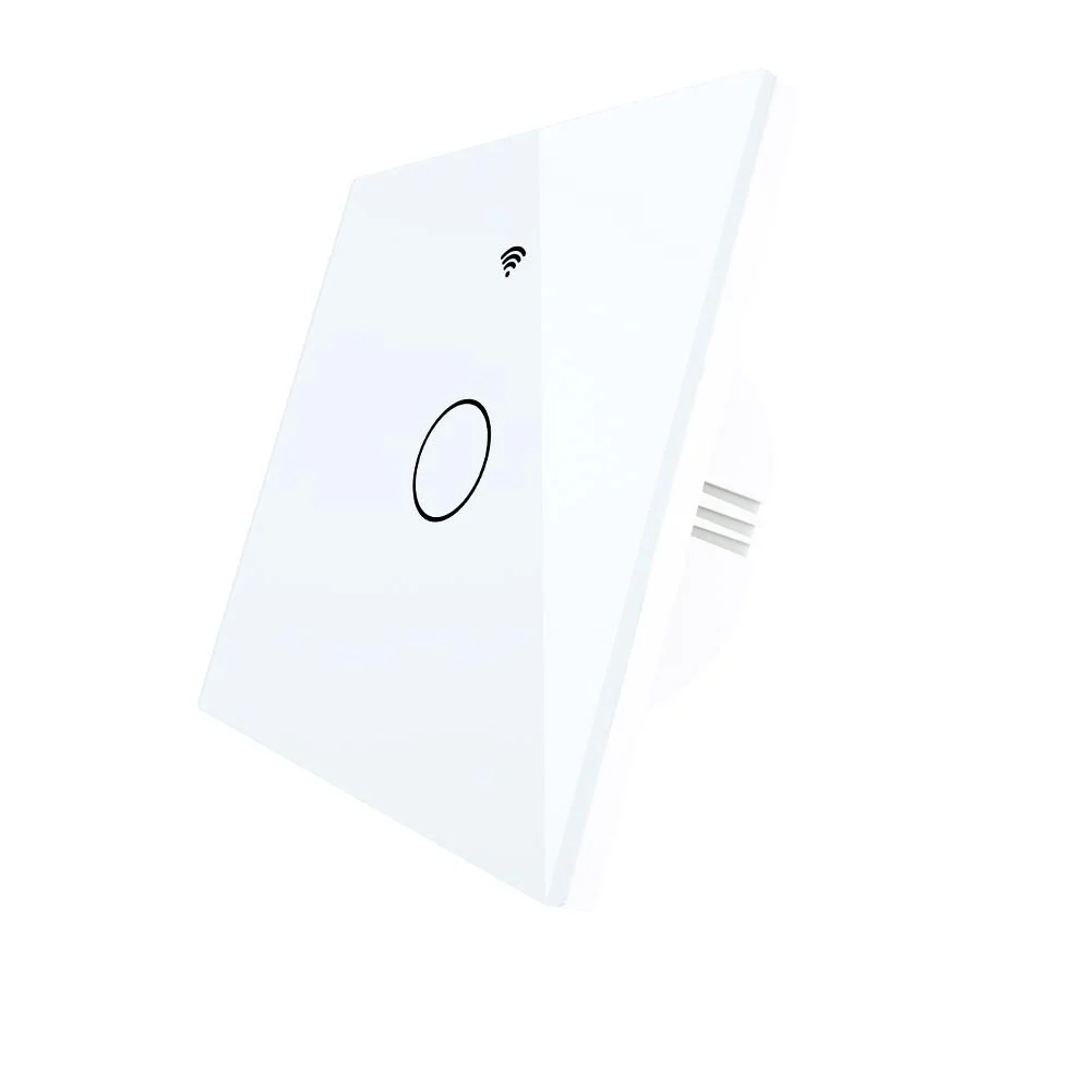 WiFi RF433 Smart Light Wall Touch Switch Single Pole 220V No Neutral Wire EU Standard - Image 7