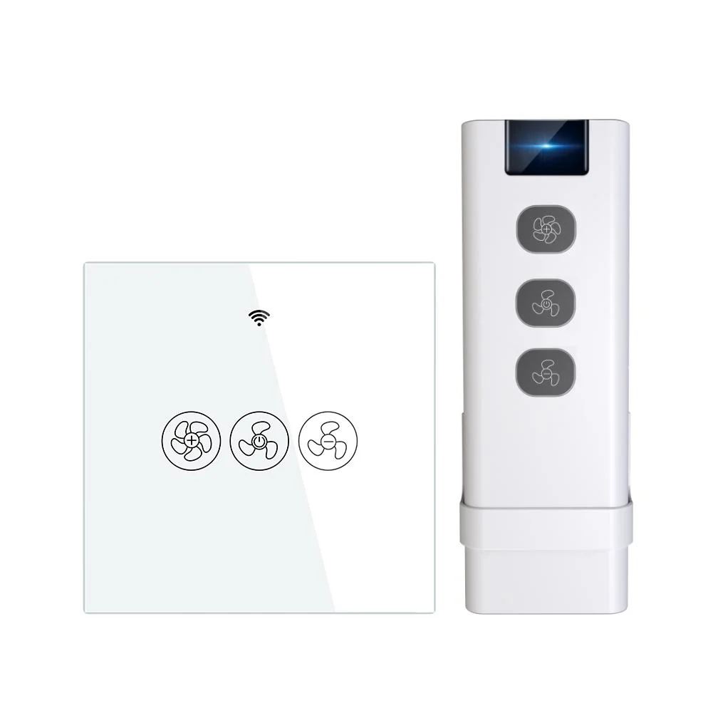 WiFi RF433 Smart Ceiling Fan Touch Switch Single Pole Neutral Wire Required  EU - Image 8