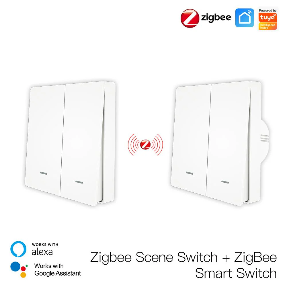 Smart ZigBee Scene Push Button Switch Single Pole Neutral Wire Optional No Capacitor - Image 12