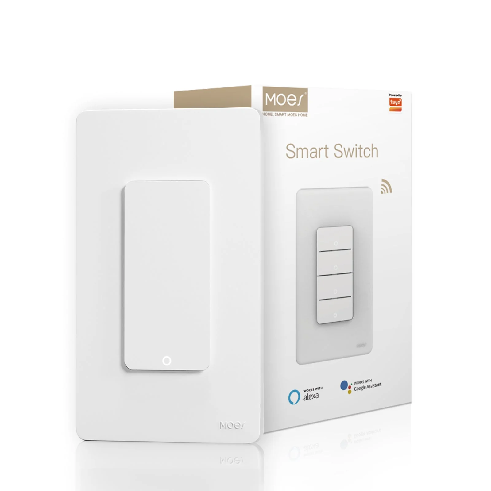 WiFi 1/2/3/4 Gang Smart Light Switch, Alexa Google APP Remote Light Switching - Image 7