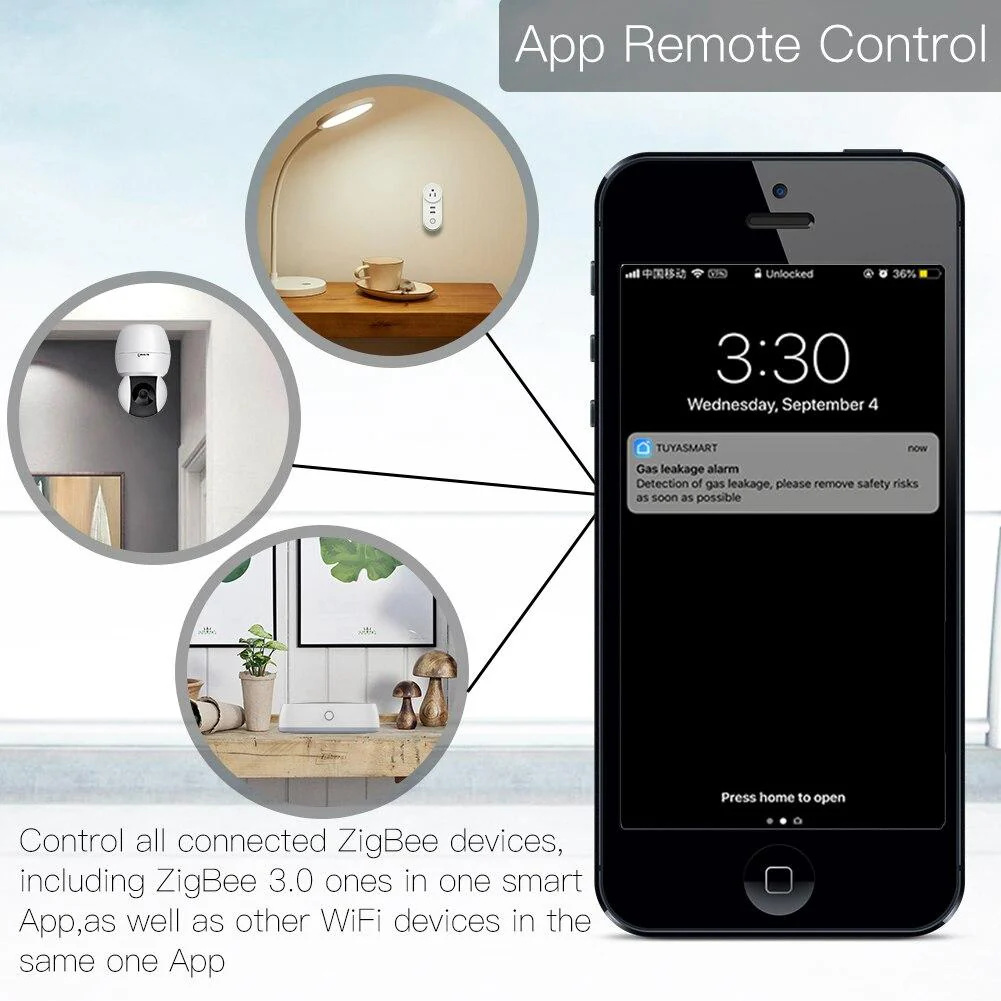 Tuya ZigBee Smart Gateway Hub Smart Home Automation for All Tuya ZigBee3.0 Smart Products - Image 3
