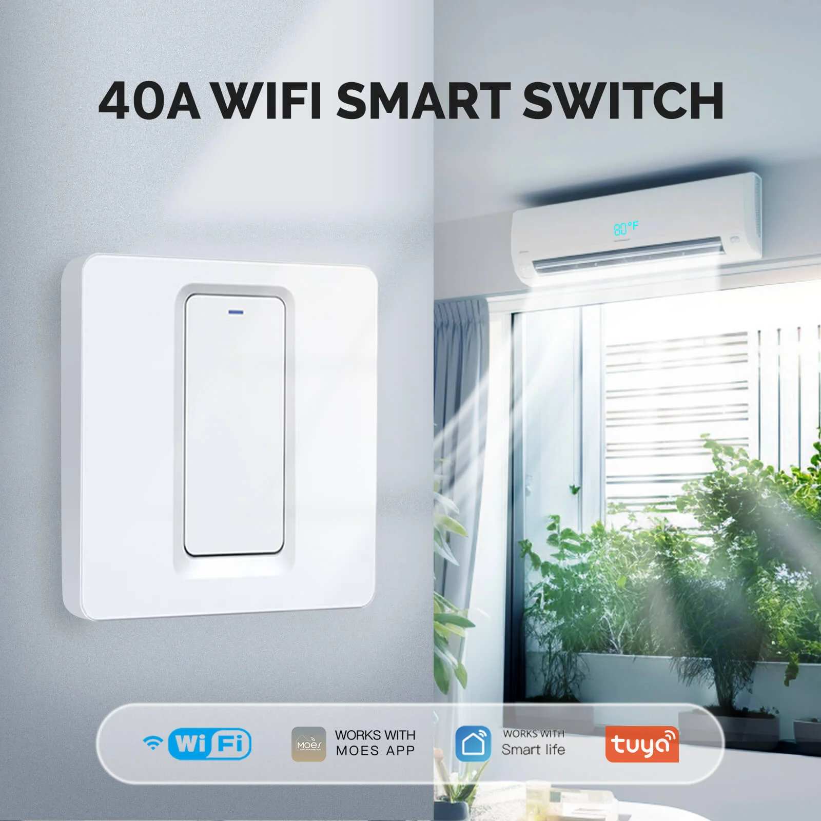 MOES Smart ZigBee Water Heater Boiler Switch Wireless Control Timer for Heating Water 20A EU - Image 10