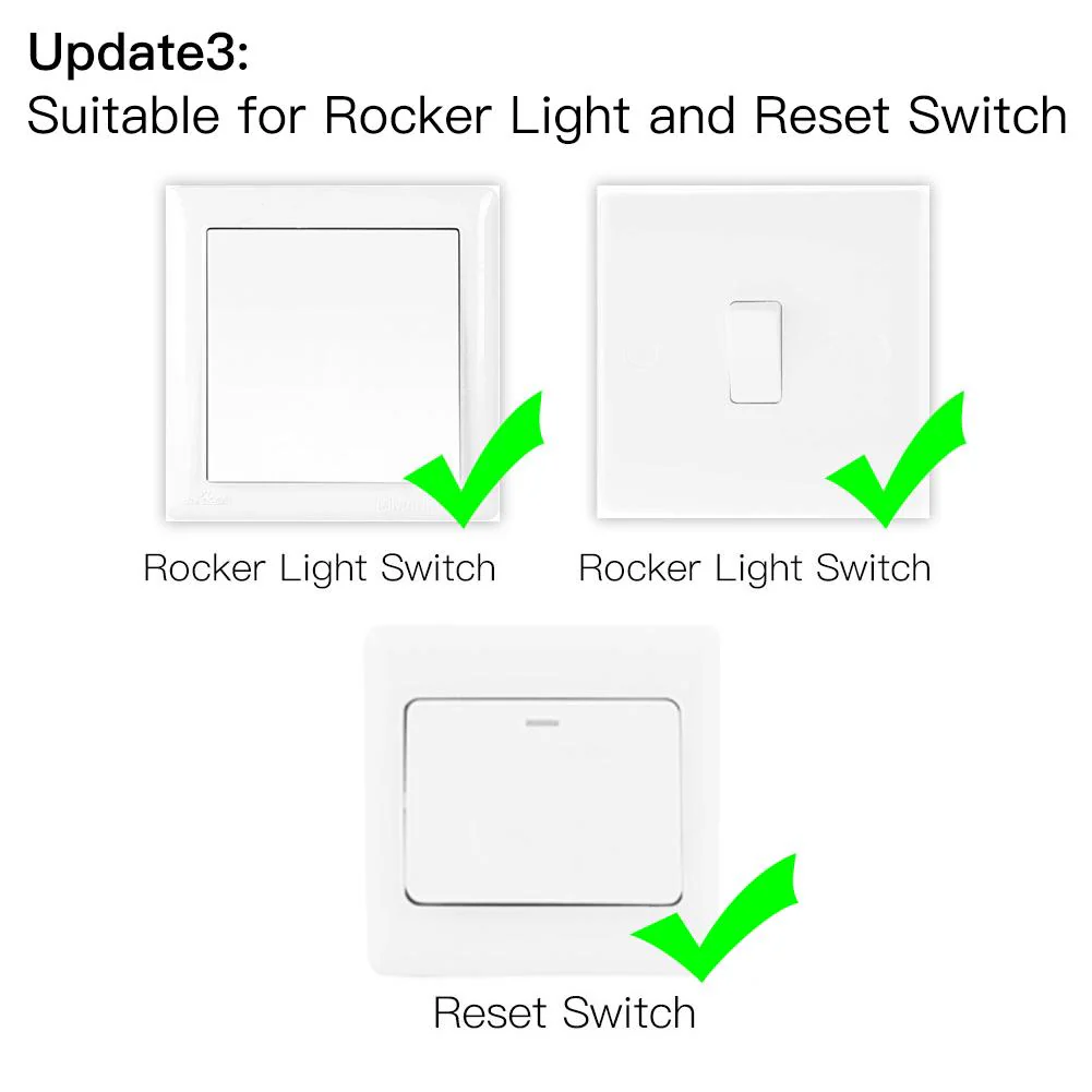Mini DIY WiFi Relay Module, RF433 Smart Light Switch Module, 1/2 Gang Reset - Image 4