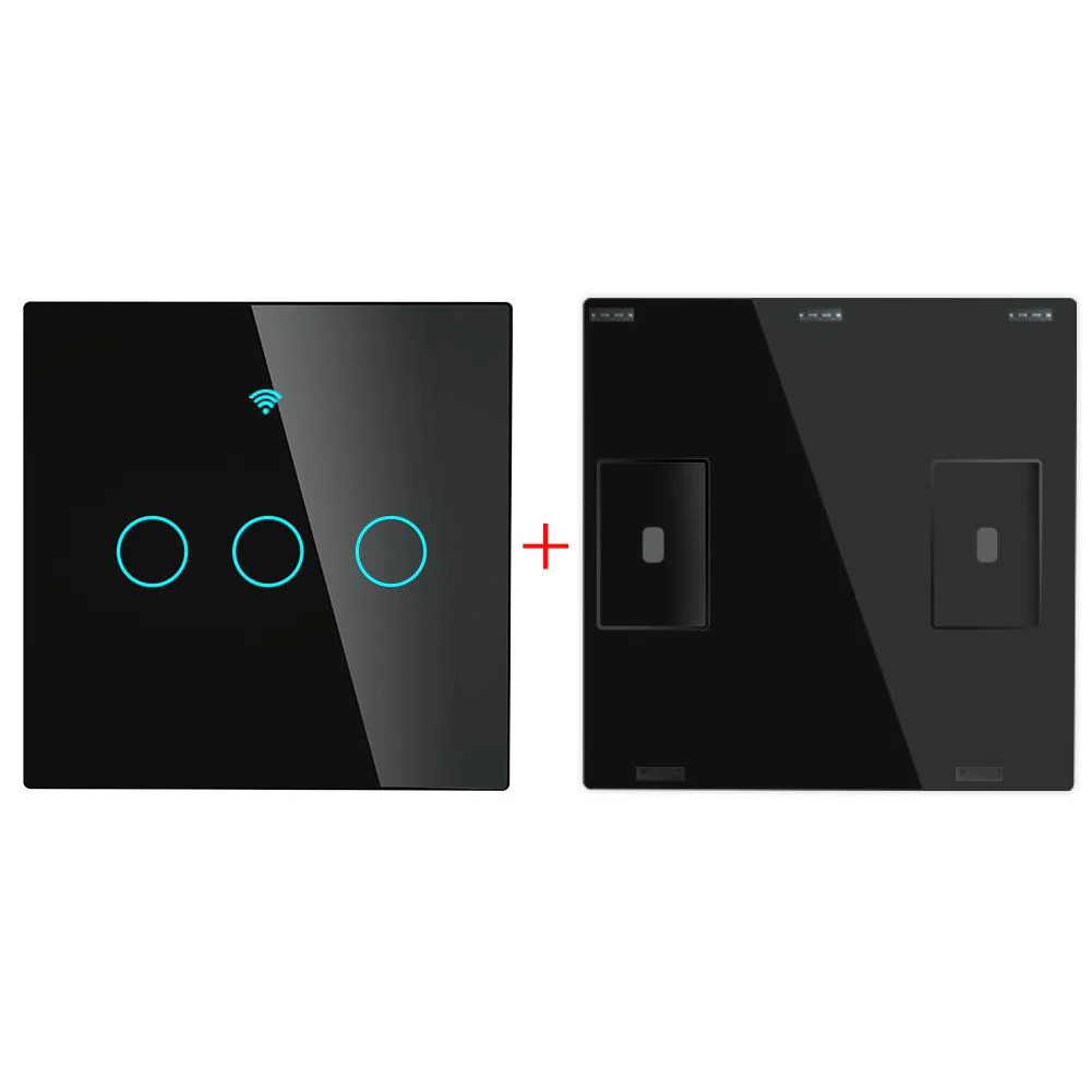 RF433 Smart Wirelesss Wall Glass Panel Transmitter Touch Switch Multi-control Remote EU - Image 10