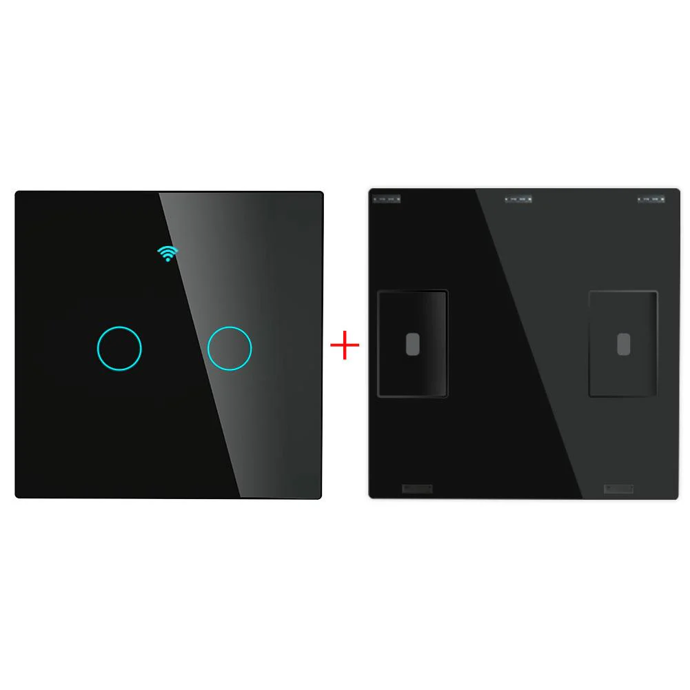RF433 Smart Wirelesss Wall Glass Panel Transmitter Touch Switch Multi-control Remote EU - Image 9