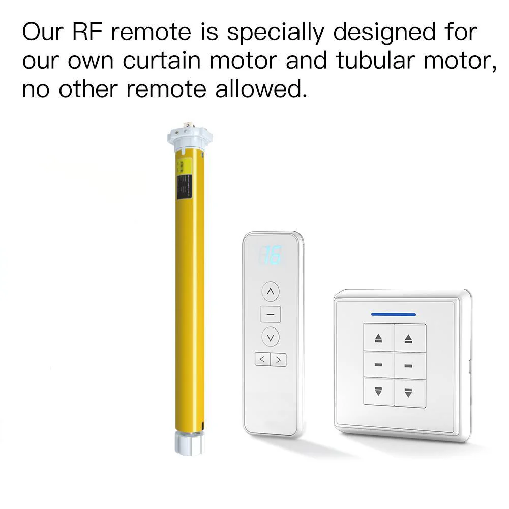 RF433 Remote Emitter For Controlling WiFi /ZigBee Curtain Motor - Image 5