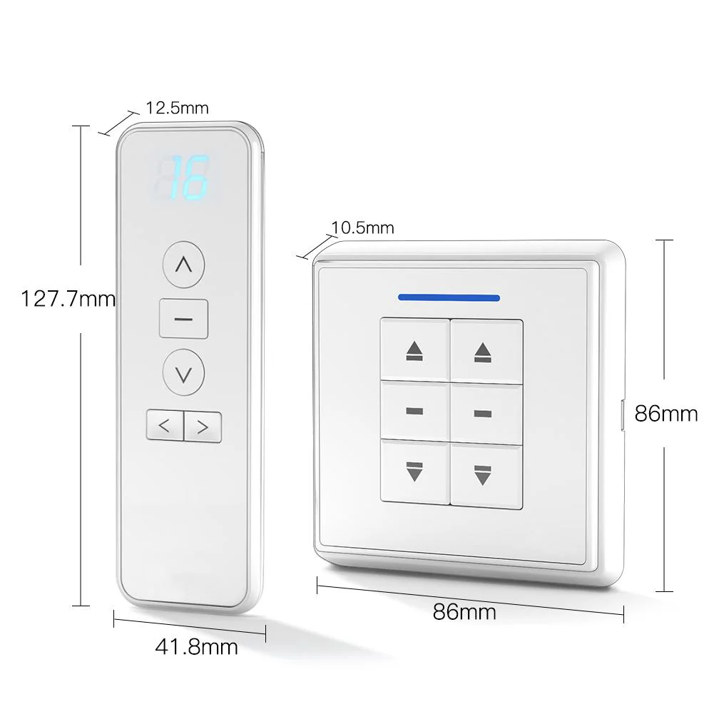 RF433 Remote Emitter For Controlling WiFi /ZigBee Curtain Motor - Image 6