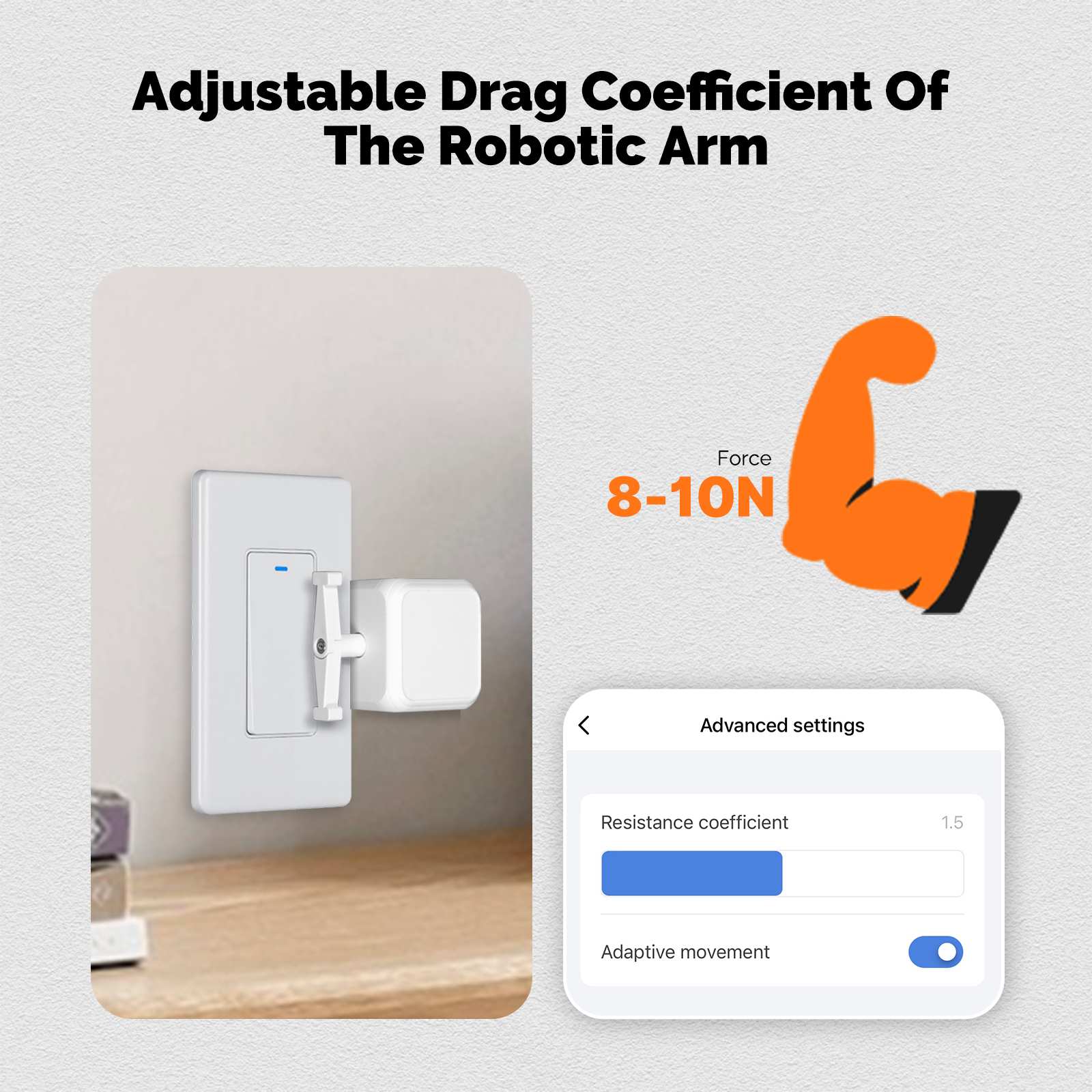 Smart Ble Finger Robot Warp Switch Button Wireless Switch Bot App Control - Image 5