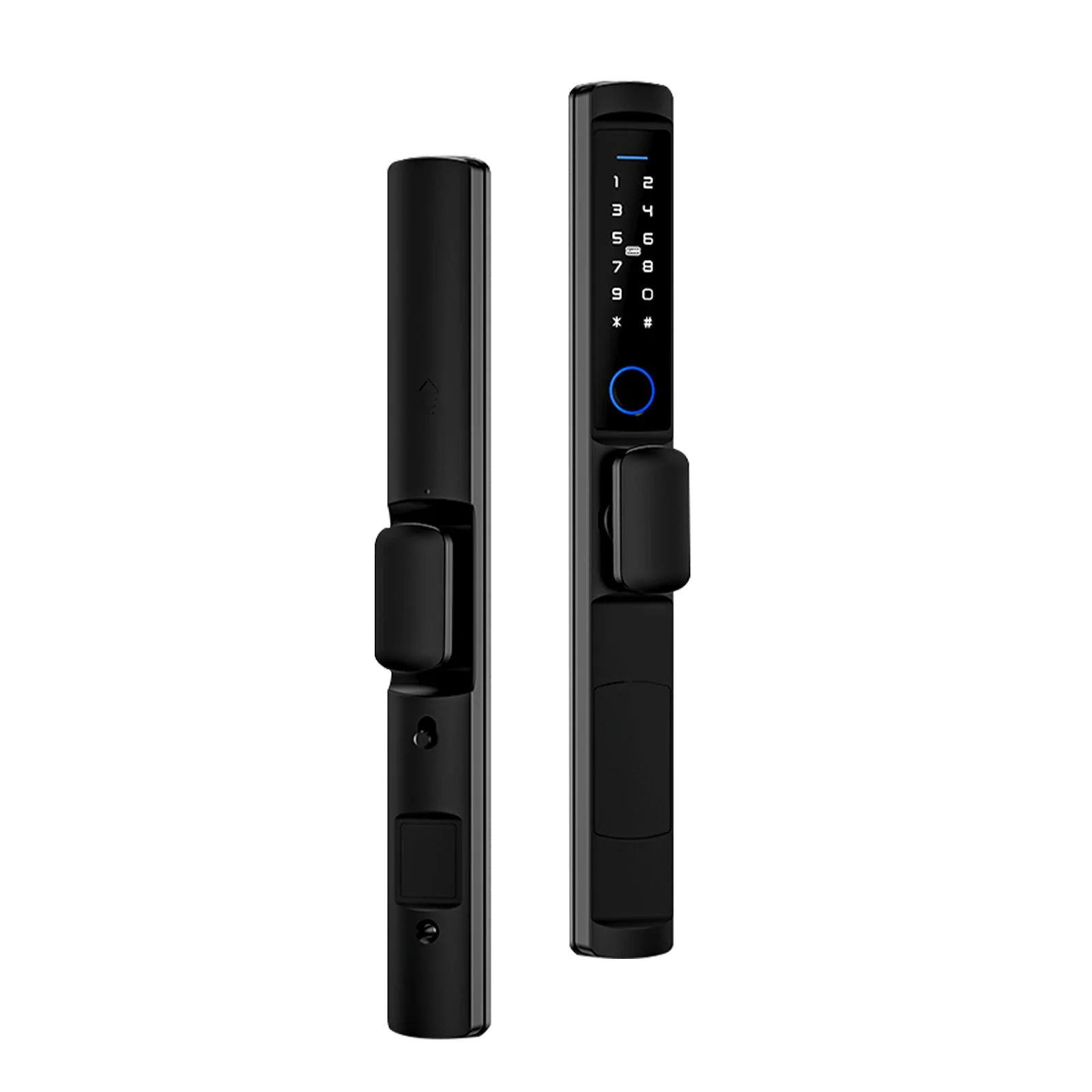 MOES WiFi Smart Narrow Side Fingerprint Coded Door Lock Remote Control Waterproof Two Handle Optional - Image 10