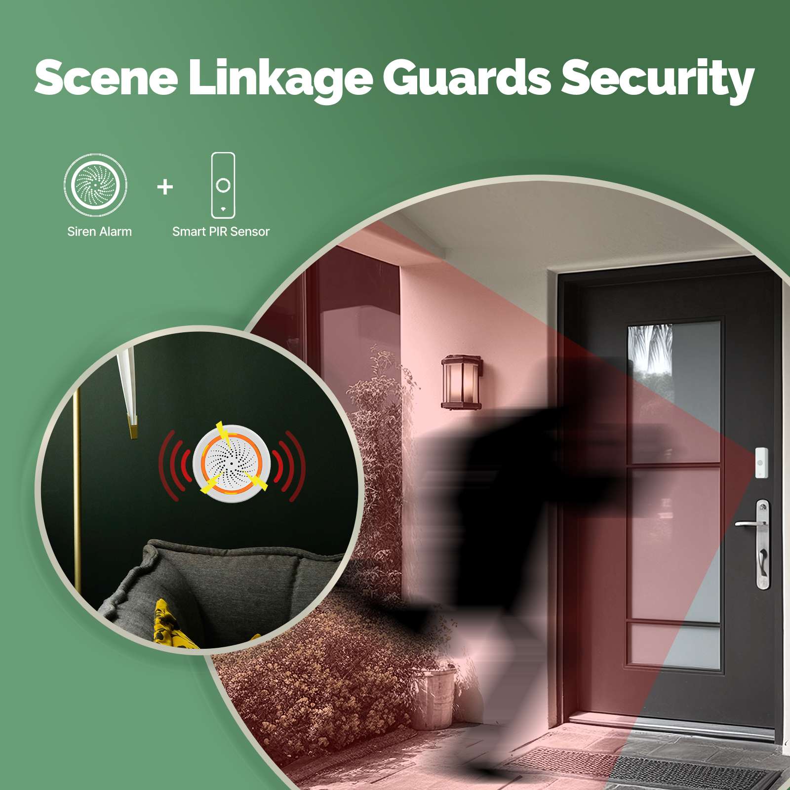 Smart PIR Sensor Human Body Motion Detector Home Security and Scene Linkage Automation - Image 5