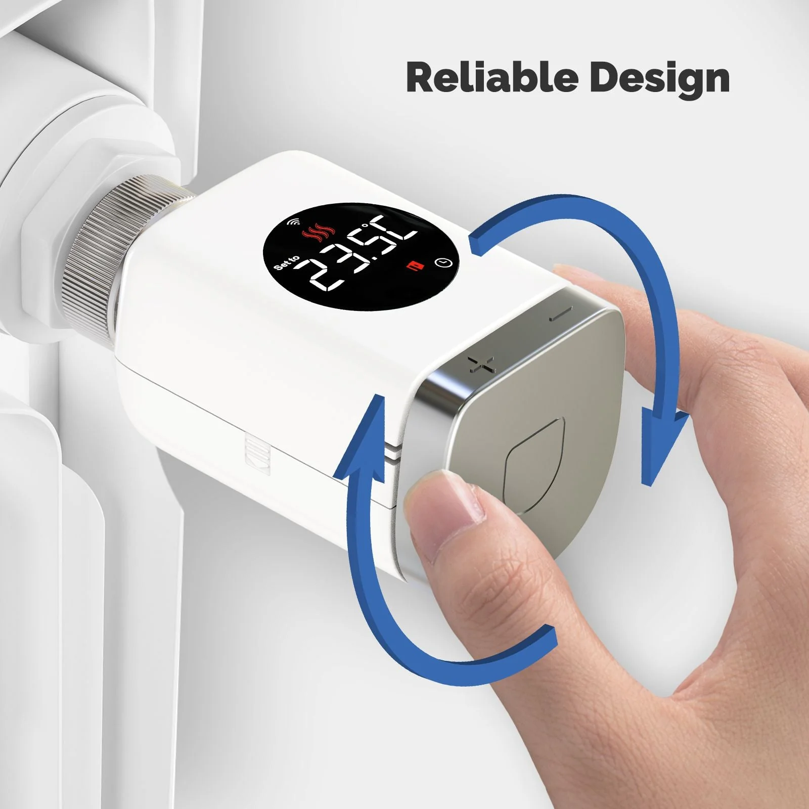 Smart Wifi/Zigbee Thermostatic Radiator Valve TRV Programmable Temperature Controller - Image 4