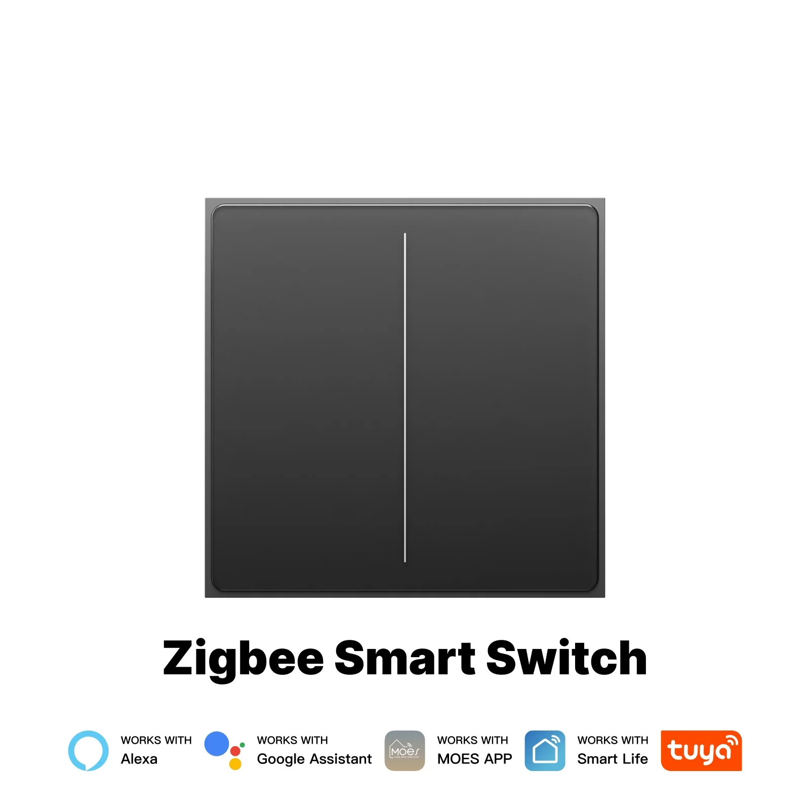 Star Feather Series ZigBee Smart Switch Push Button With Neutral Wire Light Scene 2in1 Switch EU Version - Image 13