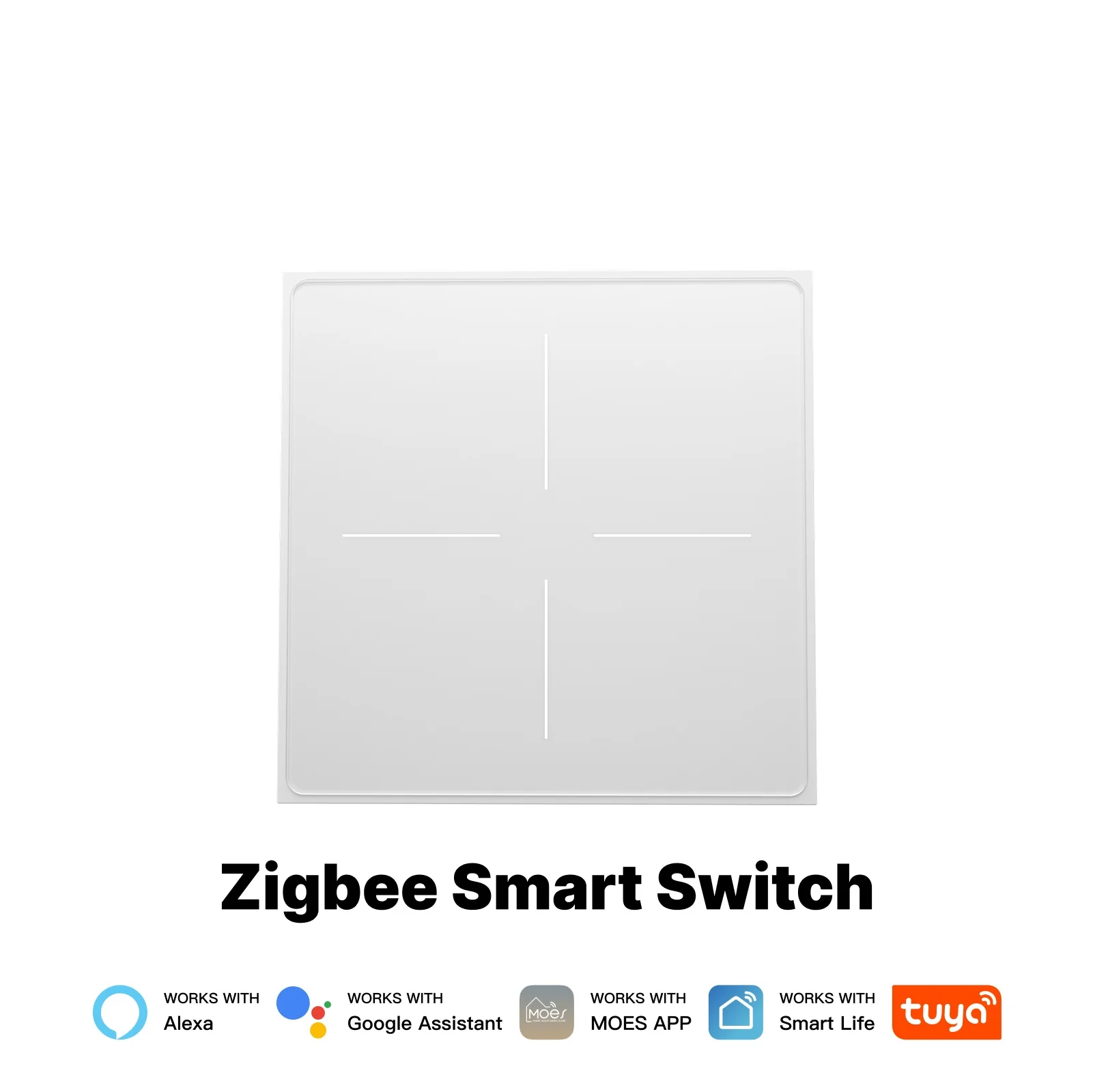 Star Feather Series ZigBee Smart Switch Push Button With Neutral Wire Light Scene 2in1 Switch EU Version - Image 15