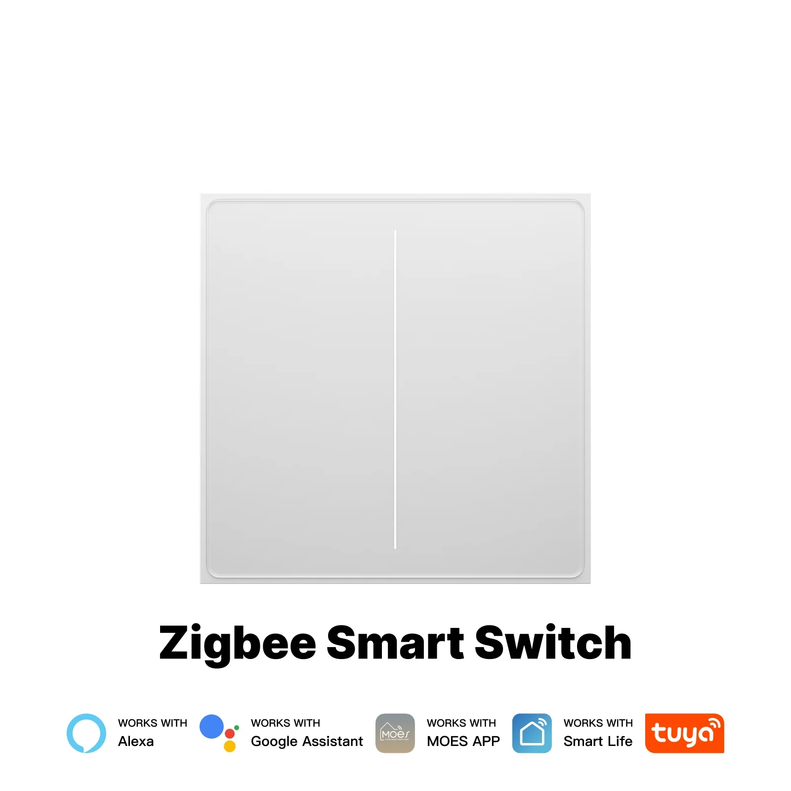 Star Feather Series ZigBee Smart Switch Push Button With Neutral Wire Light Scene 2in1 Switch EU Version - Image 9
