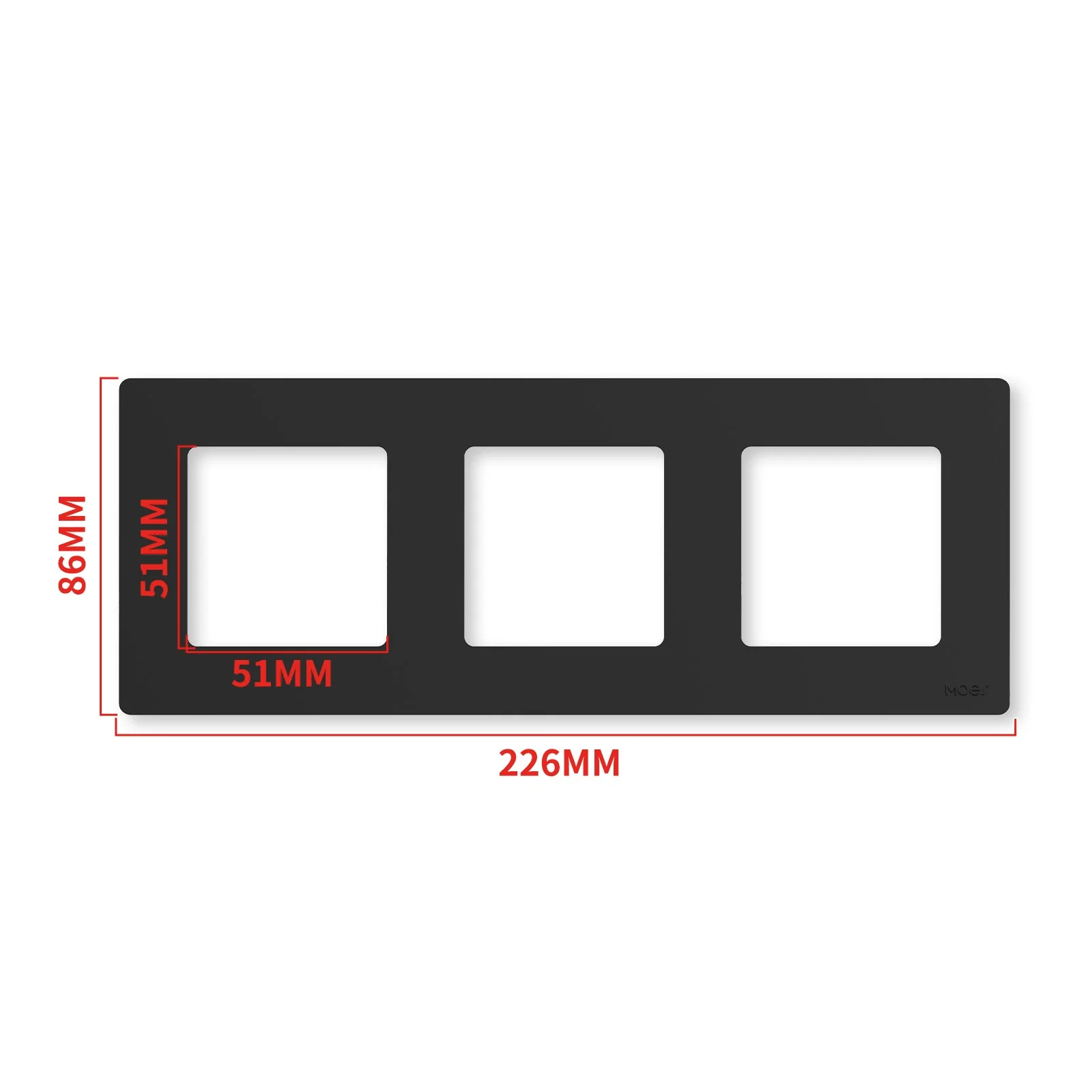MOES 2nd Star Ring Smart ZigBee3.0 Push Button Light Switch Embedded Touch Switch EU - Image 21