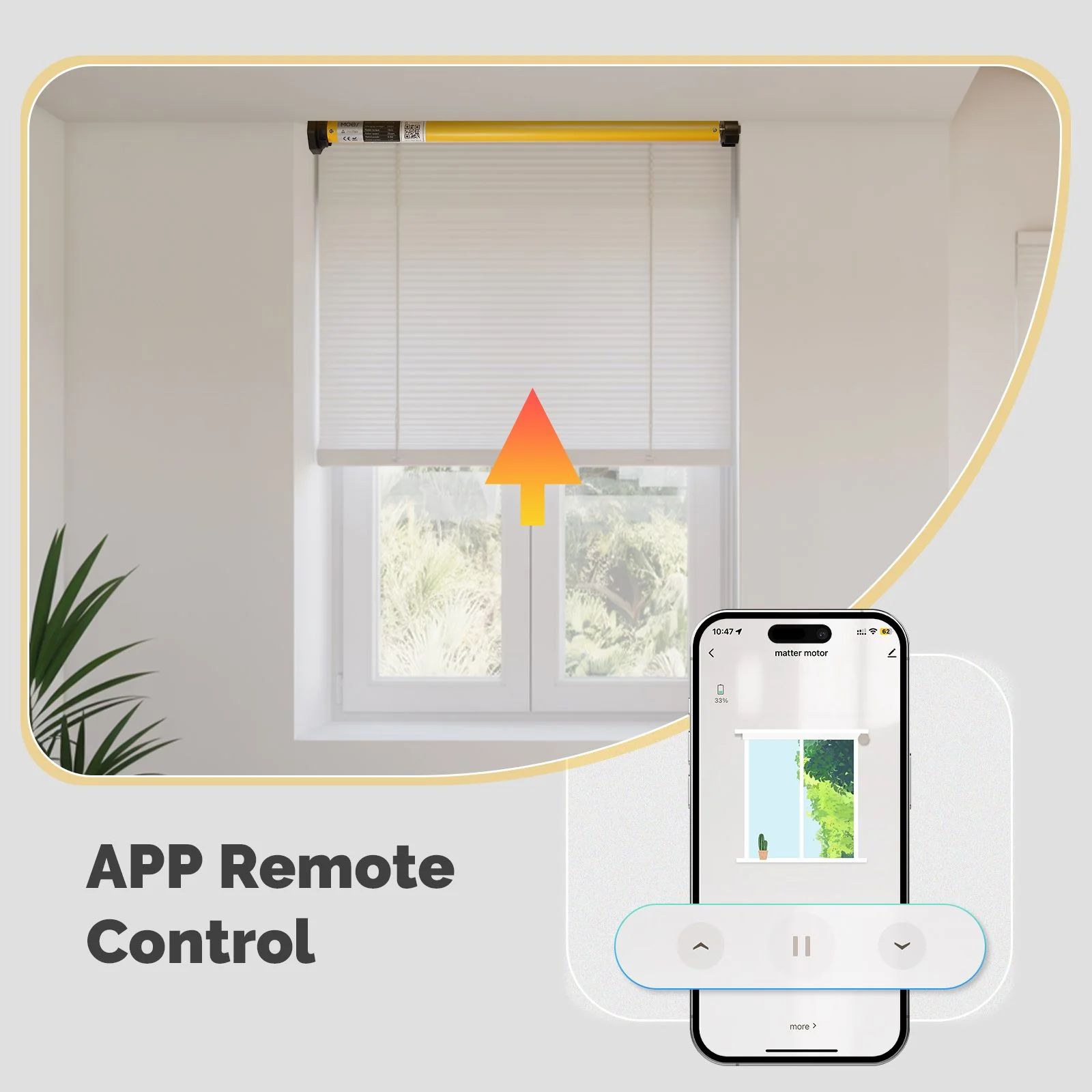 Tuya Matter Over Thread Smart Roller Blinds Motor 38mm Tube Curtain Automation for Alexa Google Home HomeKit - Image 3