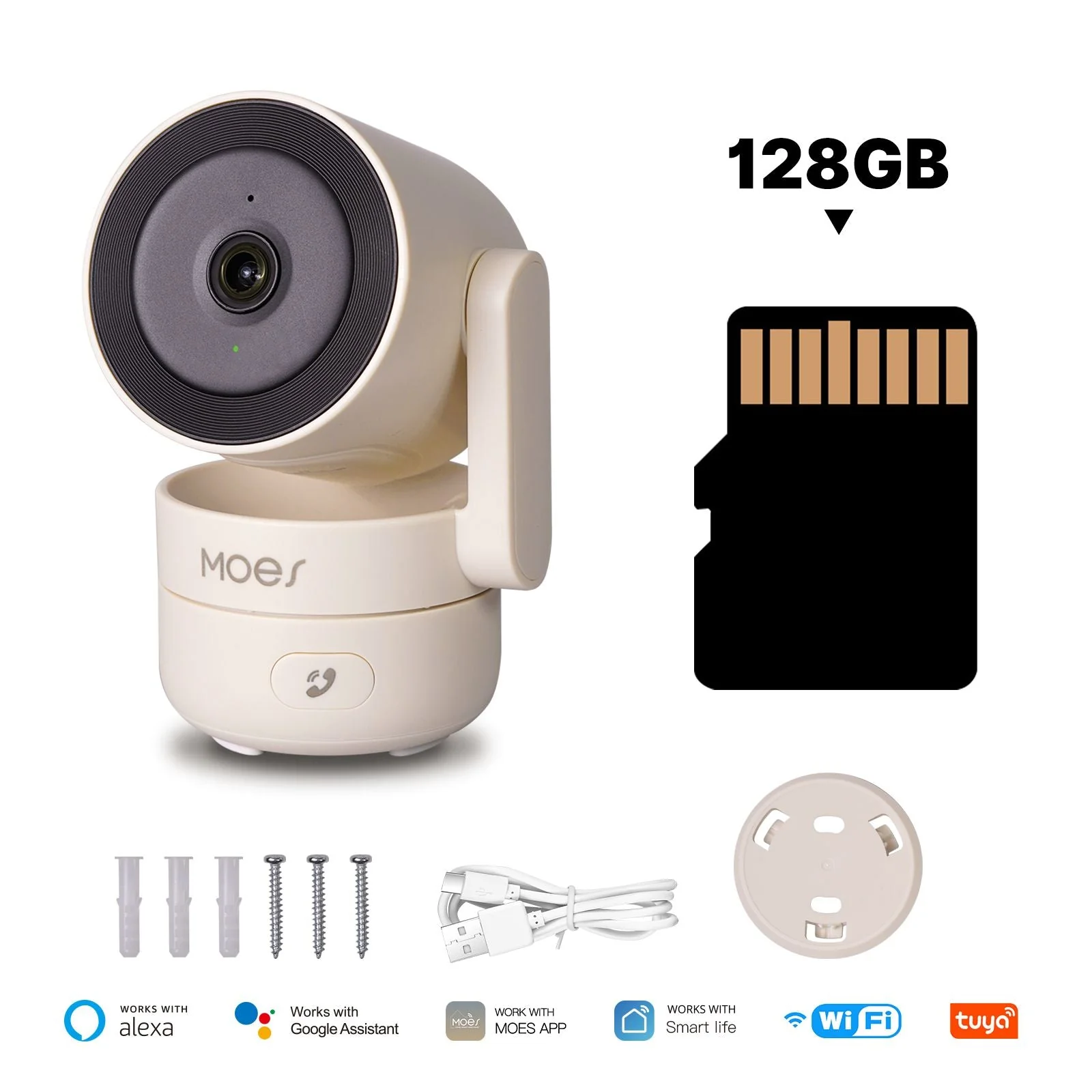 Tuya WiFi 4MP Indoor Security Camera with Night Vision and Motion Detection - Image 7