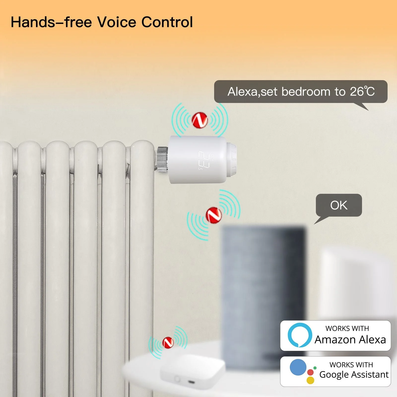 Tuya ZigBee Radiator Valve Smart Thermostat & Remote Control for Home Heating TRV 601 - Image 4