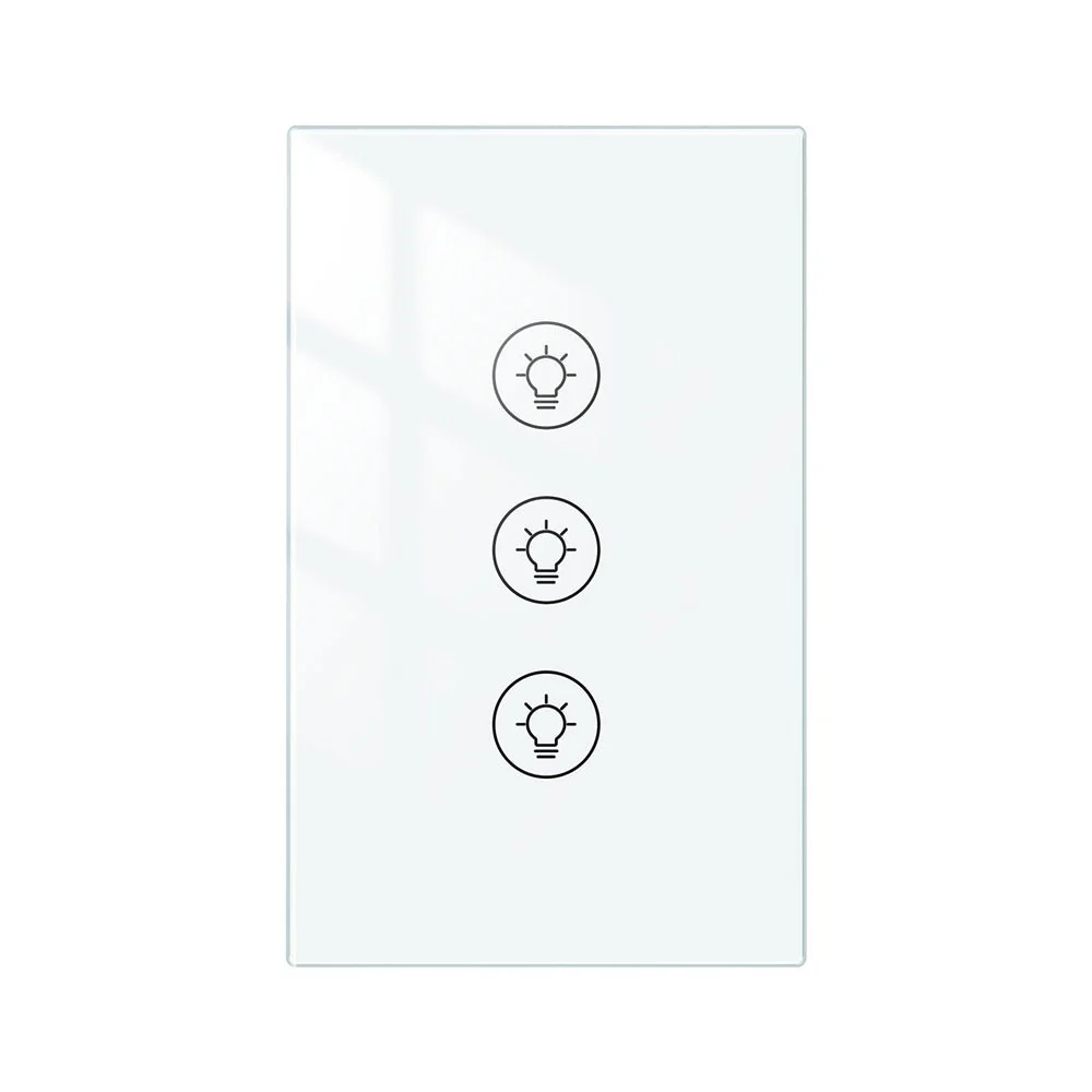 MOES WiFi Dimmer Switch Smart Light Dimmer Touch Panel Switches 1/2/3 Gang US Version - Image 10