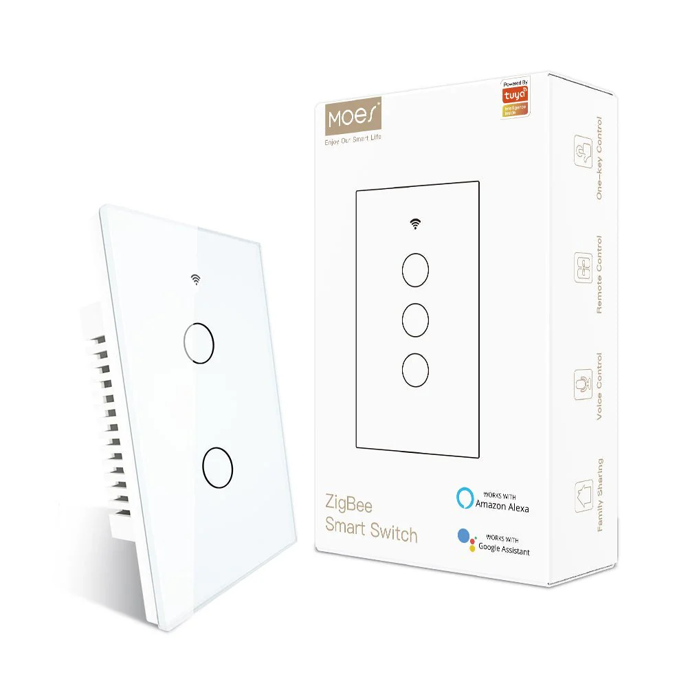 ZigBee Smart Light Touch Switch Multi-Control Neutral Wire Optional No Capacitor US - Image 13