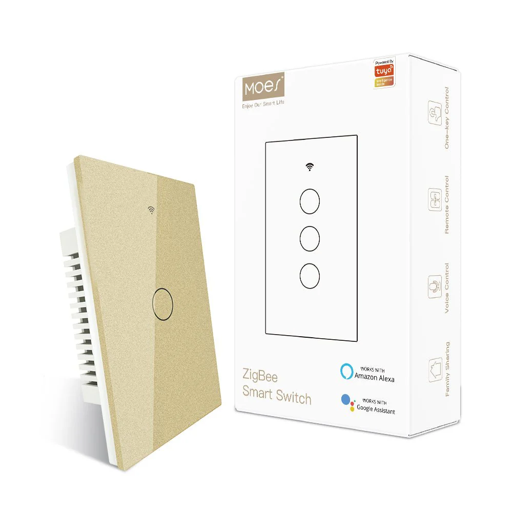 ZigBee Smart Light Touch Switch Multi-Control Neutral Wire Optional No Capacitor US - Image 9