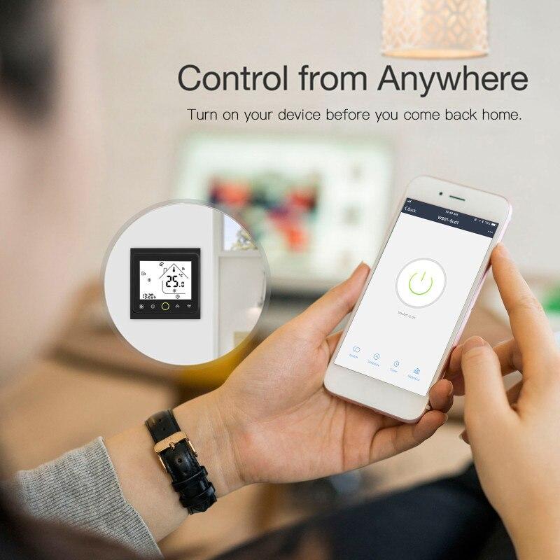 WiFi Smart Central Air Conditioner Thermostat Temperature Controller 2/4 Pipe 3 Speed Fan Coil Unit - Image 5