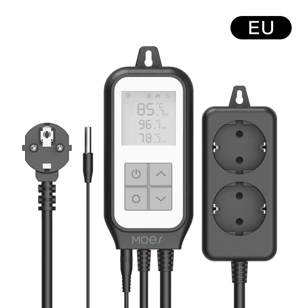 WiFi Digital Temperature Controller Thermostat Outlet Plug Heating and Cooling Mode US/EU - Image 9