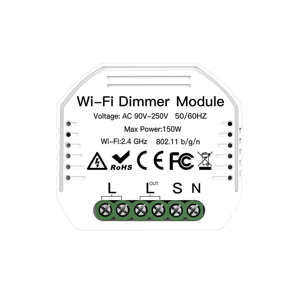 WiFi 2 Gang Dimmer Switch  Module DIY Smart  Light LED Dimmable Interruptor Relay - Image 13