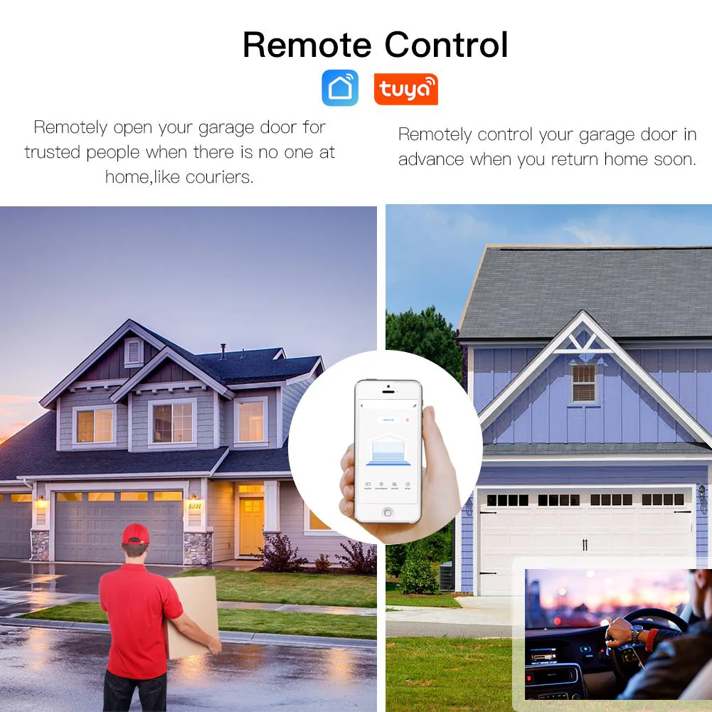 WiFi Smart Garage Door Opener Controller Remote Wireless Relay DIY Module - Image 4