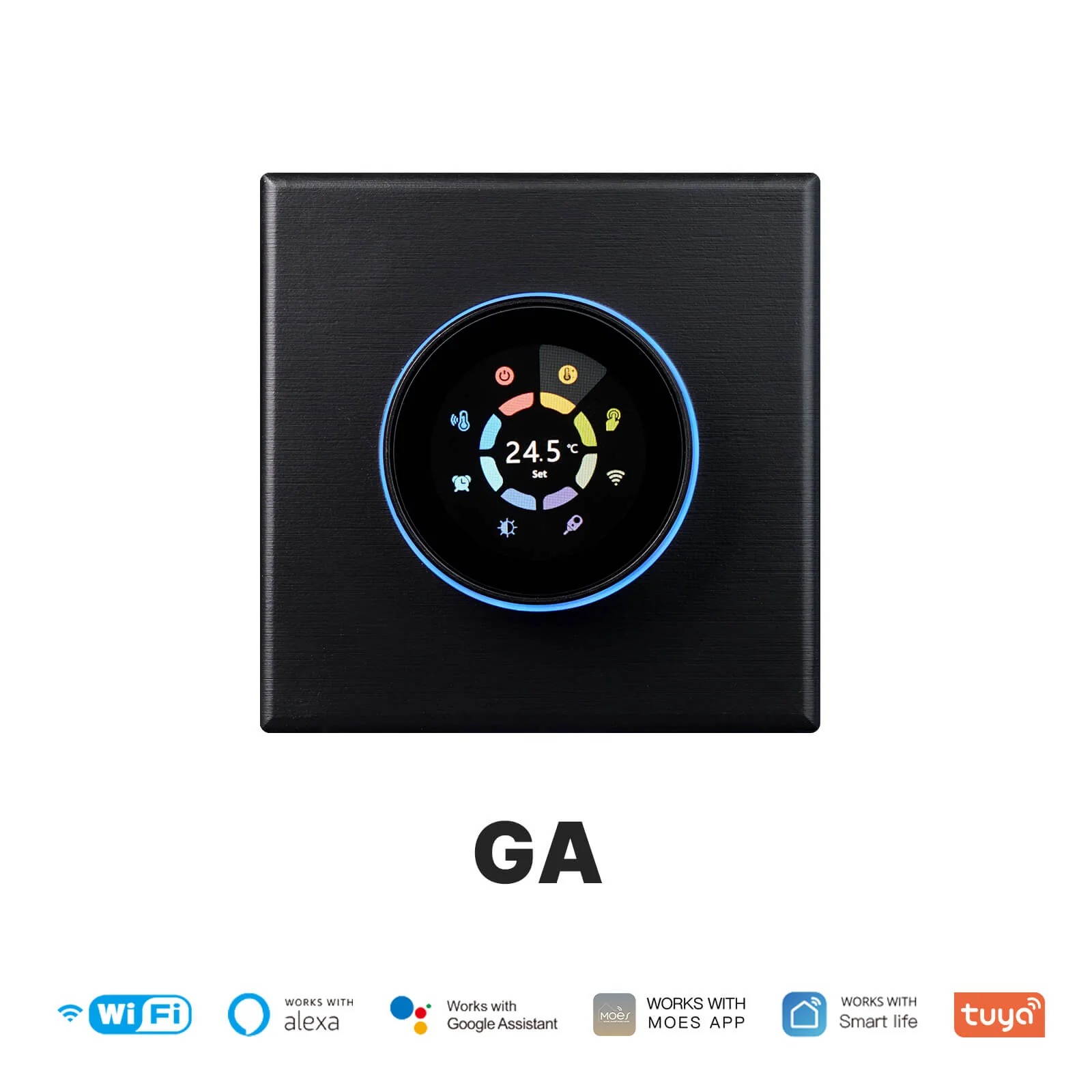 MOES WiFi Smart Home Heating Knob Thermostat Temperature Controller For Water Gas Boiler Electric Heating - Image 7