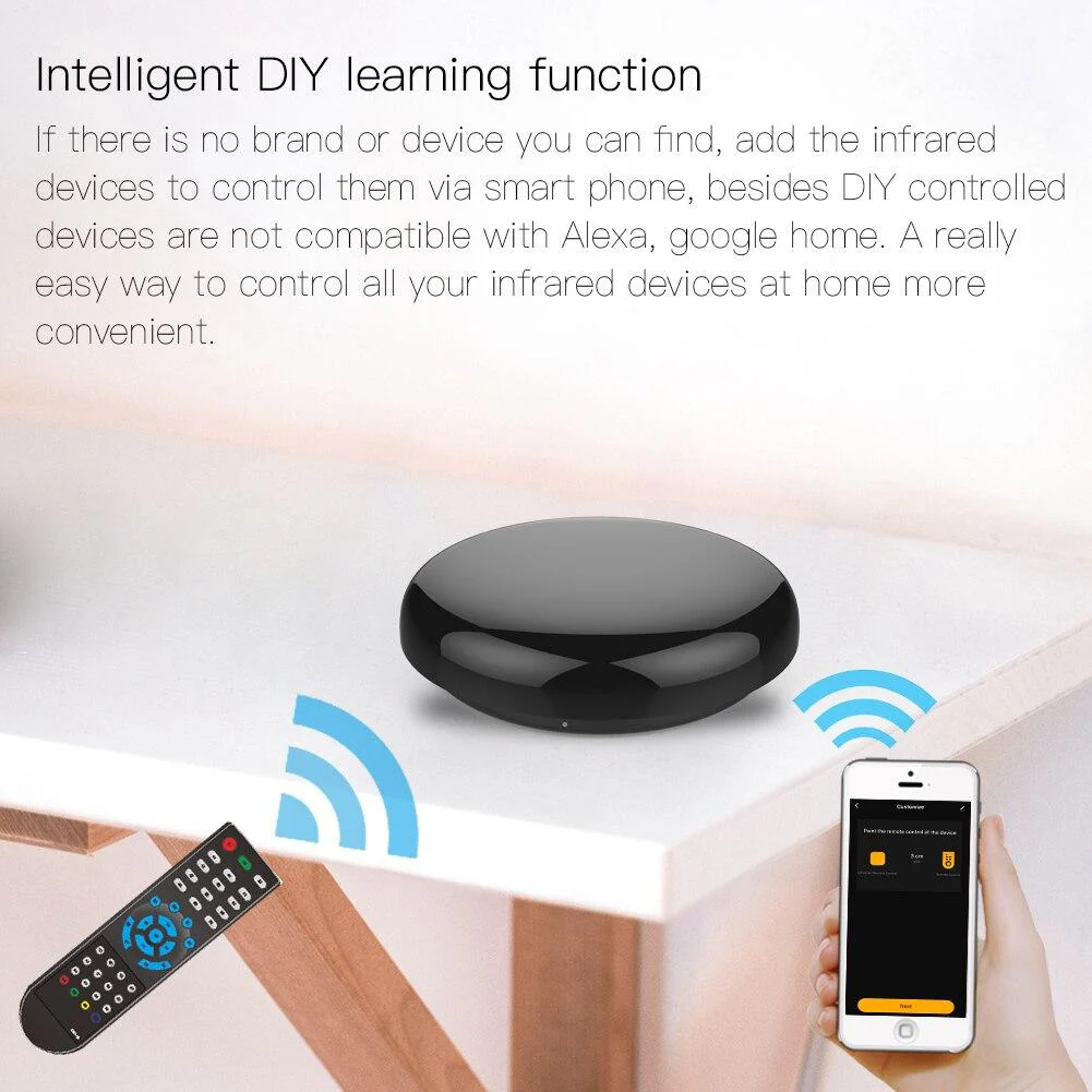 WiFi Infrared Remote Control Smart Home Blaster Wireless Control via APP - Image 4