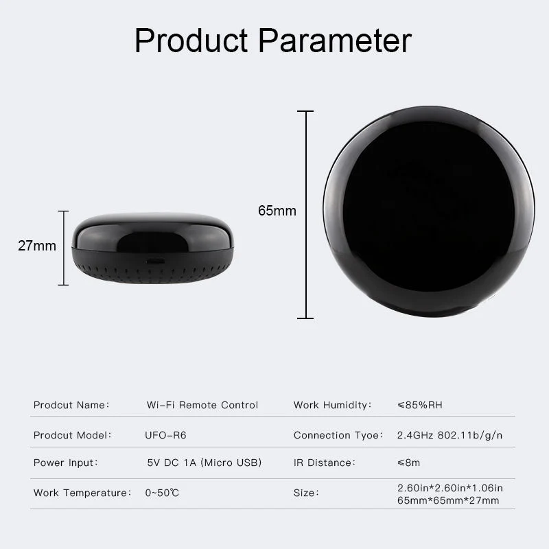 WiFi Infrared Remote Control Smart Home Blaster Wireless Control via APP - Image 8