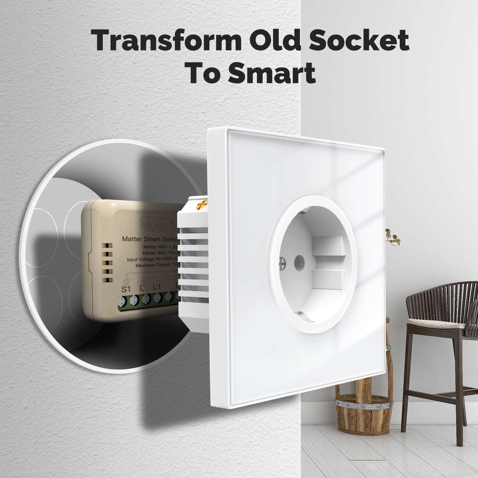 WiFi Matter Mini Smart Switch Module Relay Timer DIY Home Automation - Image 4