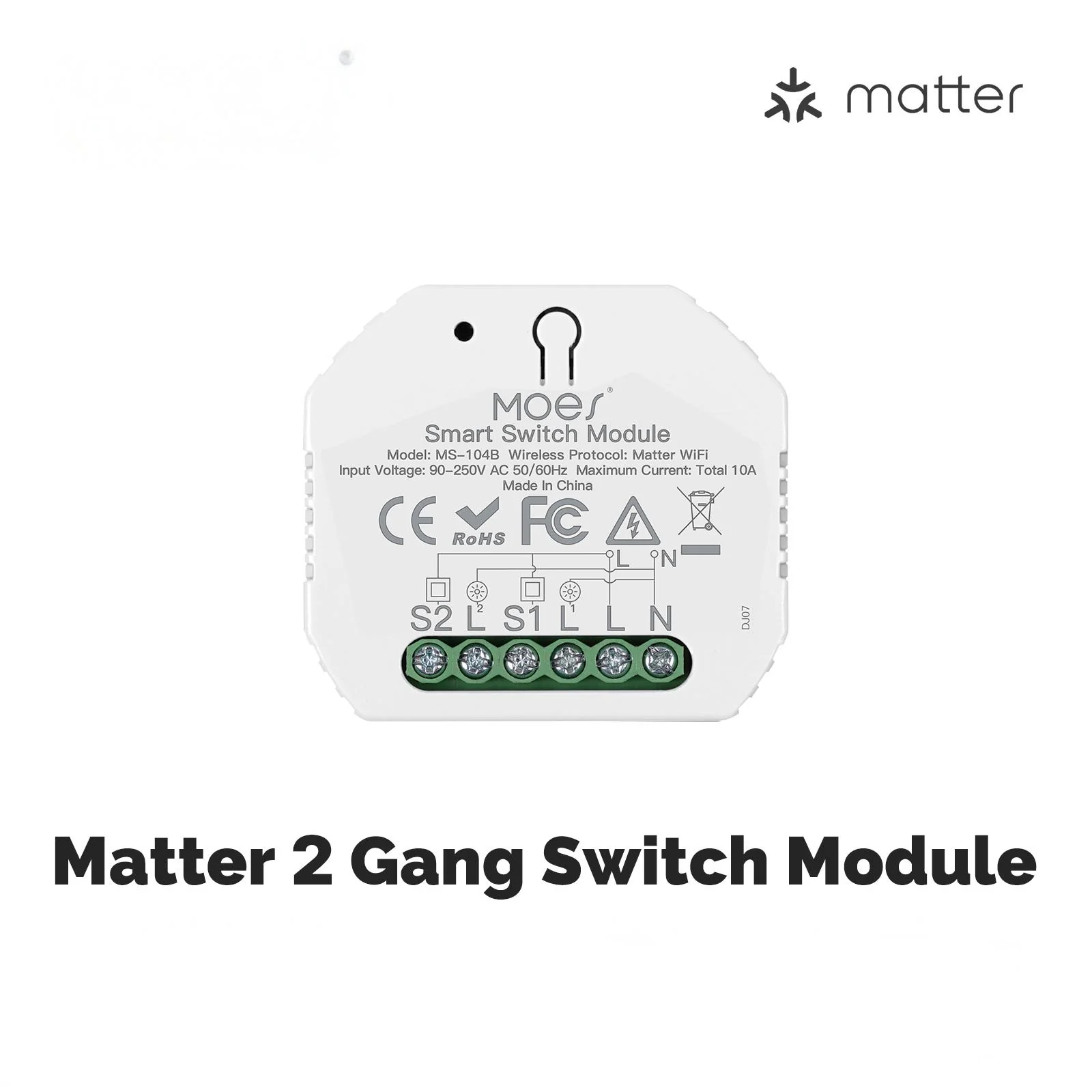 WiFi Matter Mini Smart Switch Module Relay Timer DIY Home Automation - Image 8