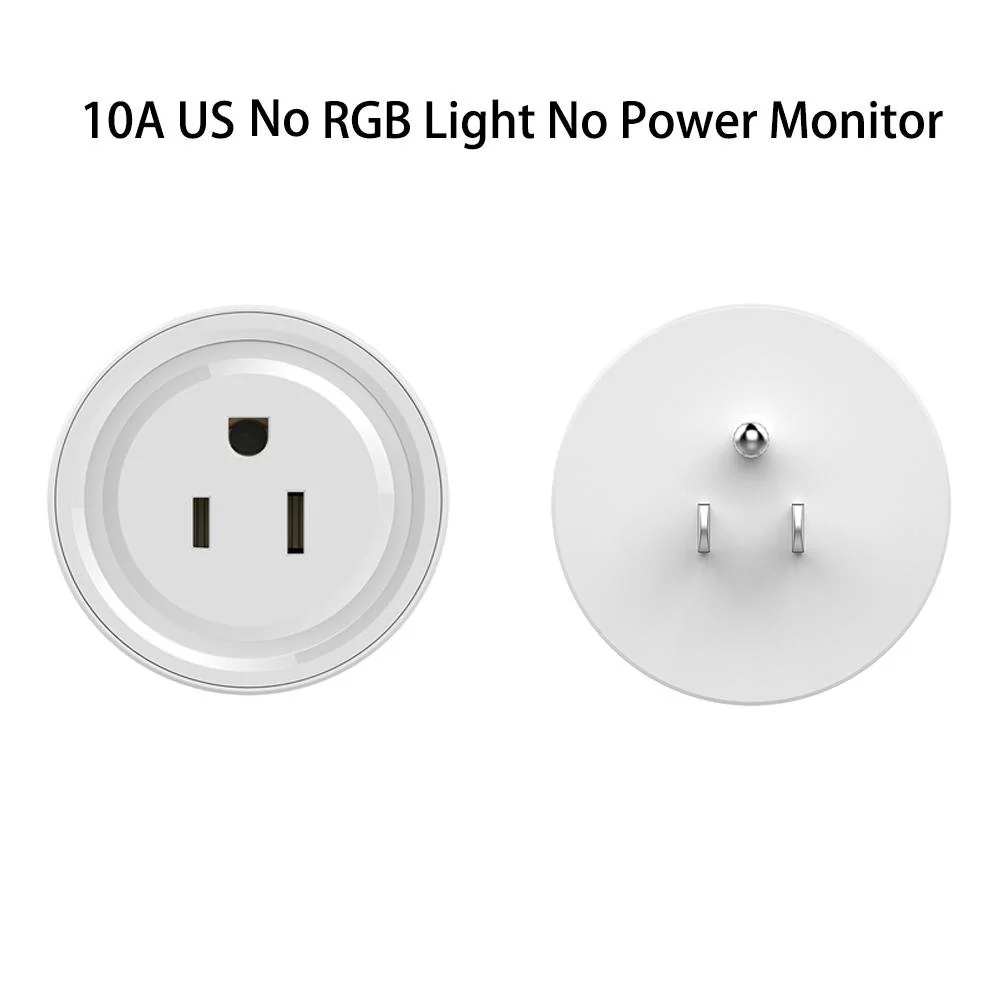WiFi Smart Plug Outlet Wireless Power Socket Real-time Monitor Electricity With RGB Light - Image 14