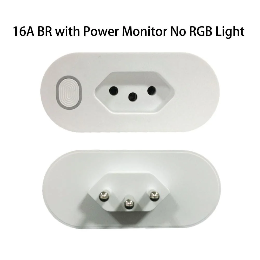 WiFi Smart Plug Outlet Wireless Power Socket Real-time Monitor Electricity With RGB Light - Image 9