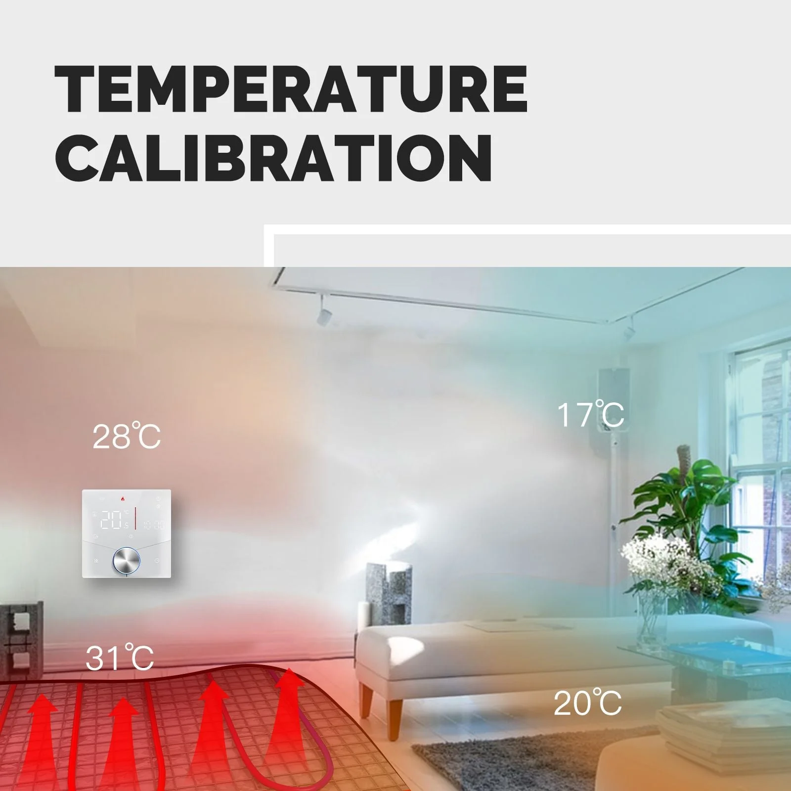 WiFi Smart Thermostat Temperature Controller for Water/ Electric /Gas /Boiler Floor Heating - Image 4