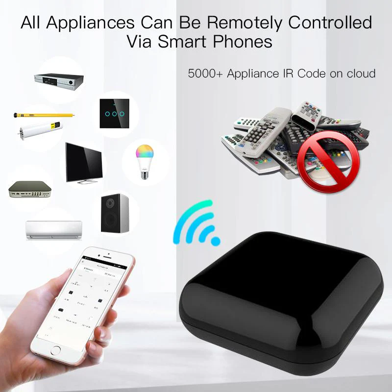 Newest Smart WiFi RF IR Universal Remote Controller Blaster Appliances - Image 4