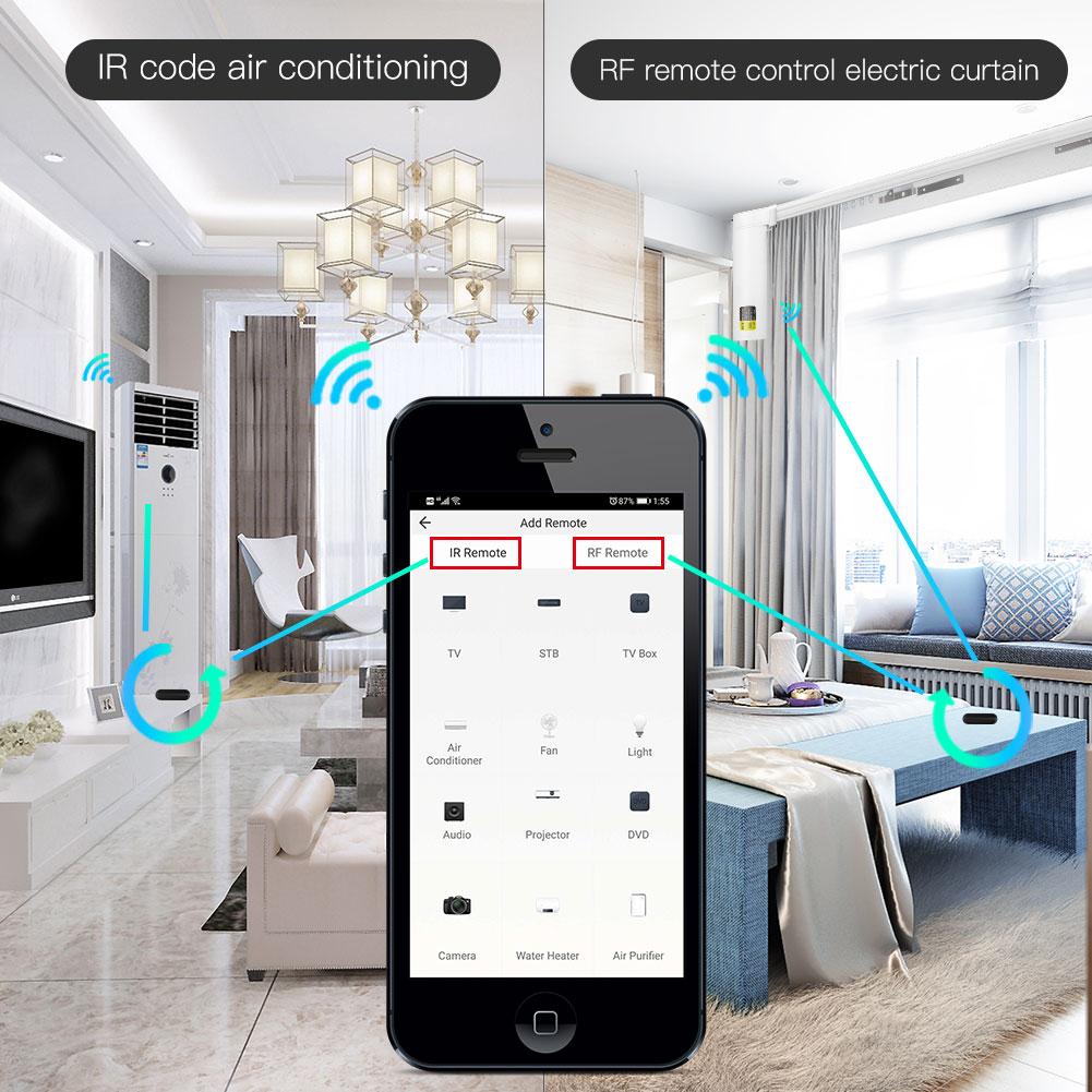 Newest Smart WiFi RF IR Universal Remote Controller Blaster Appliances - Image 5