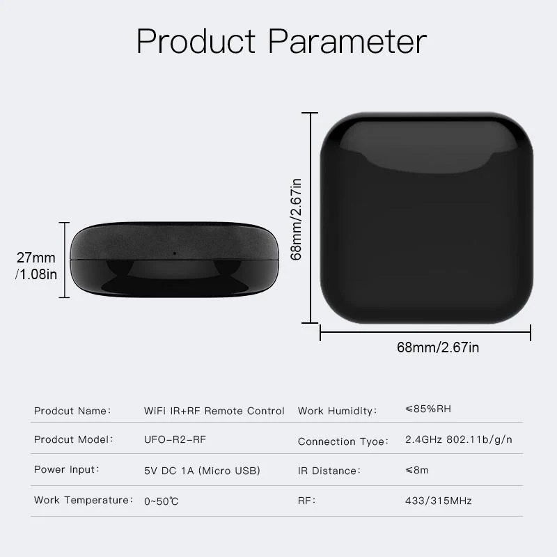 Newest Smart WiFi RF IR Universal Remote Controller Blaster Appliances - Image 7