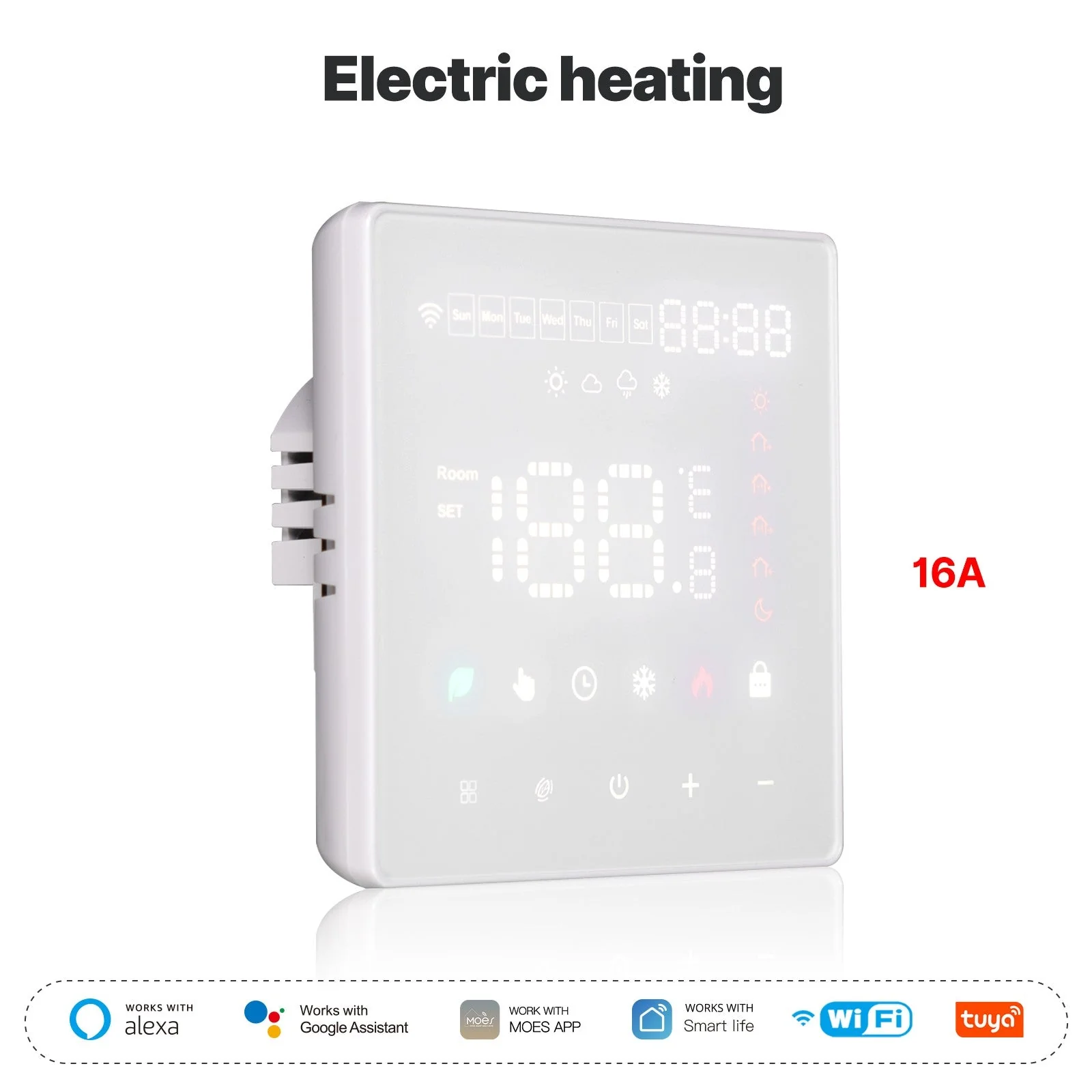 WiFi Smart Thermostat Programmable Temperature Controller Water Boiler Electric Heating - Image 7