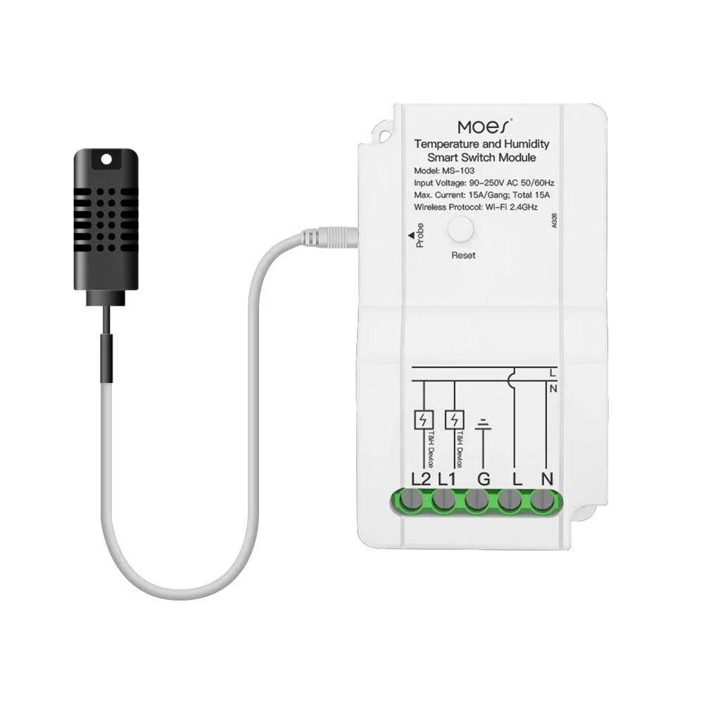WiFi Smart Temperature and Humidity Control Switch Module Sensor - Image 11