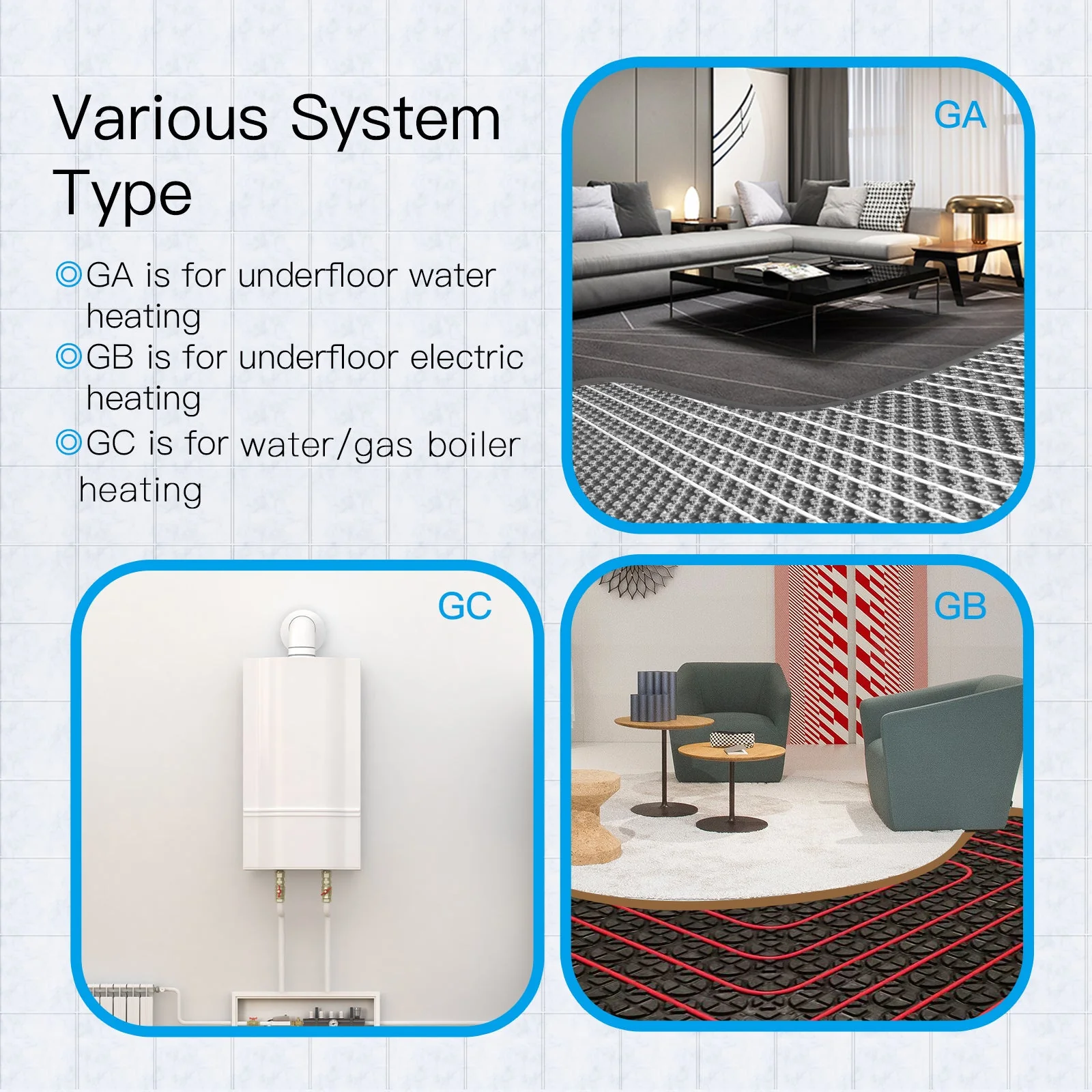 WiFi Programmable Thermostat Room Temperature Controller for Water/ Electric /Gas /Boiler floor Heating - Image 4