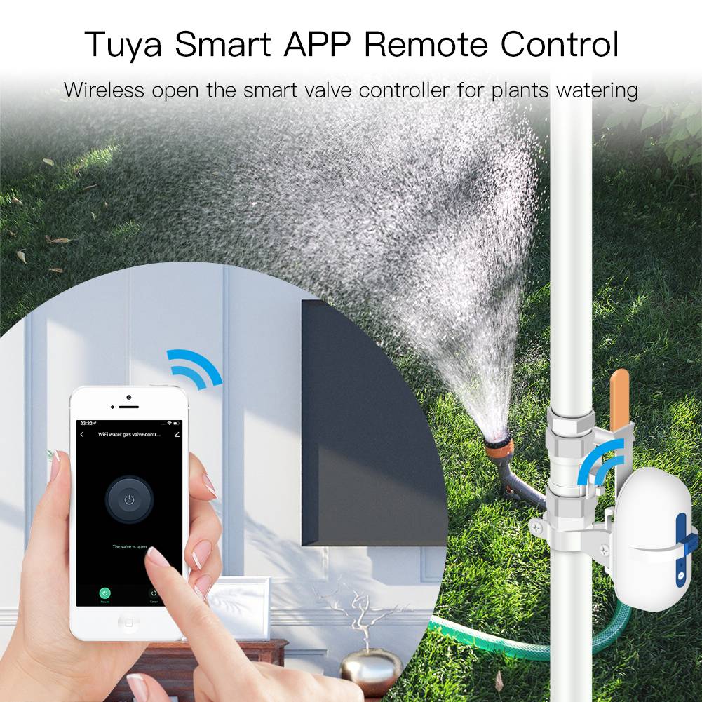 WiFi Smart Water Gas Valve Controller Pipeline Auto Shut OFF - Image 5