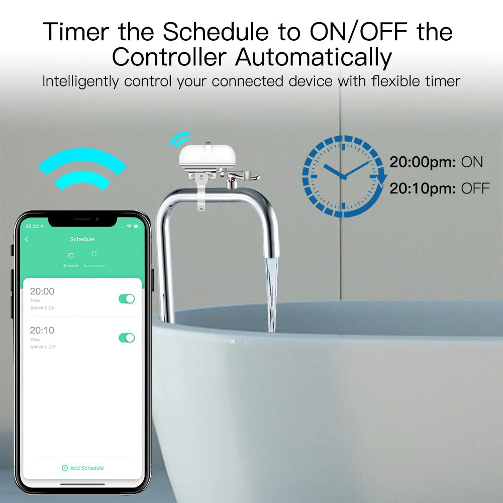 WiFi Smart Water Gas Valve Controller Pipeline Auto Shut OFF - Image 6