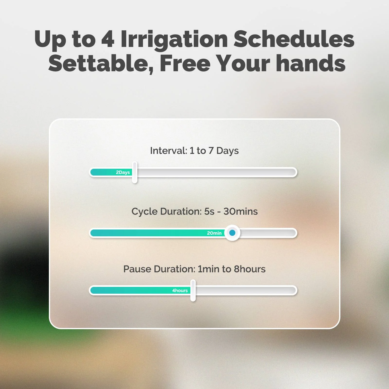 WiFi Watering Device Irrigation Automation Timer Smart Cycle Soak Plant Watering Machine - Image 3