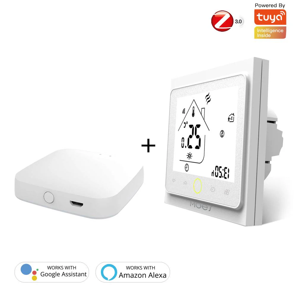 ZigBee Smart Thermostat Programmable Temperature Controller for Water Floor Heating - Image 10
